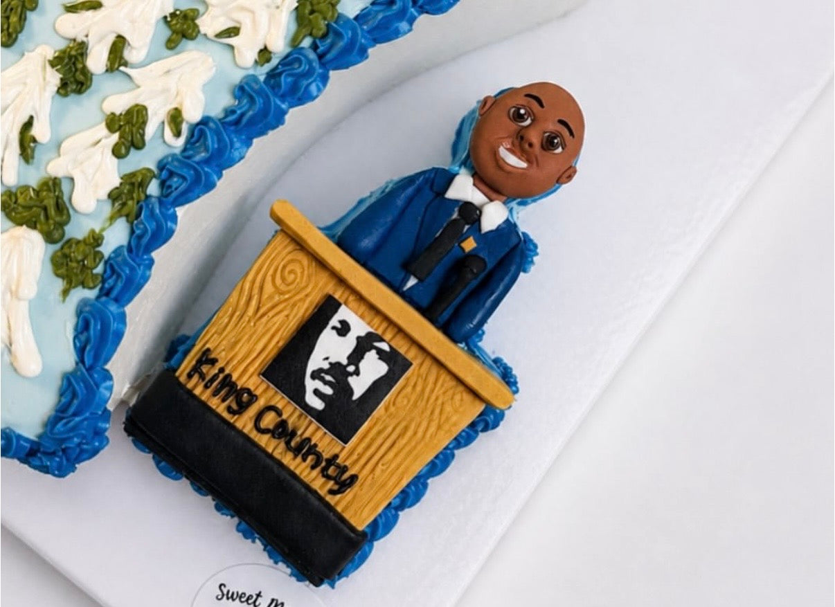 Map Celebration Cake