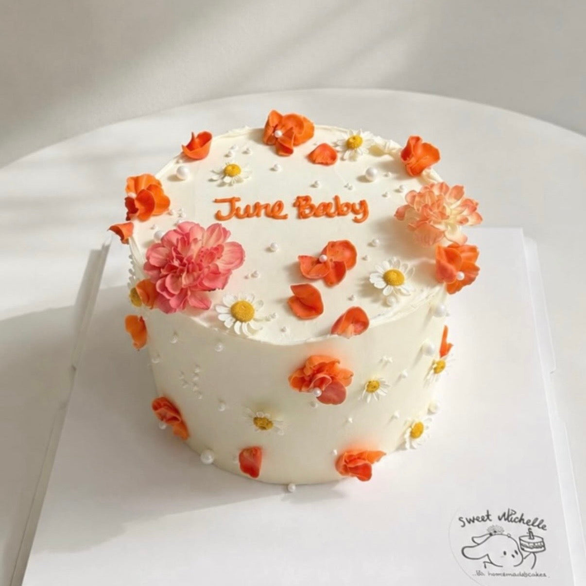 Wildflower Garden Cake
