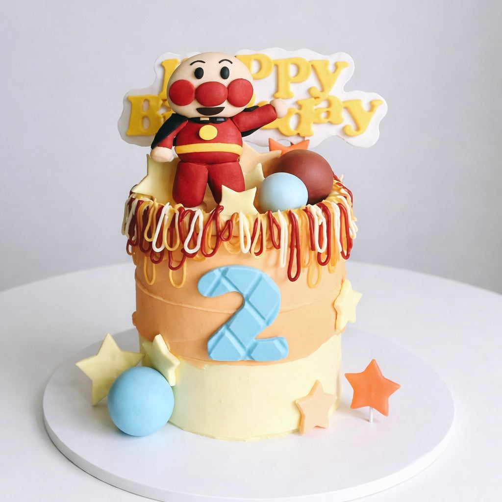 Anpanman Birthday Cake