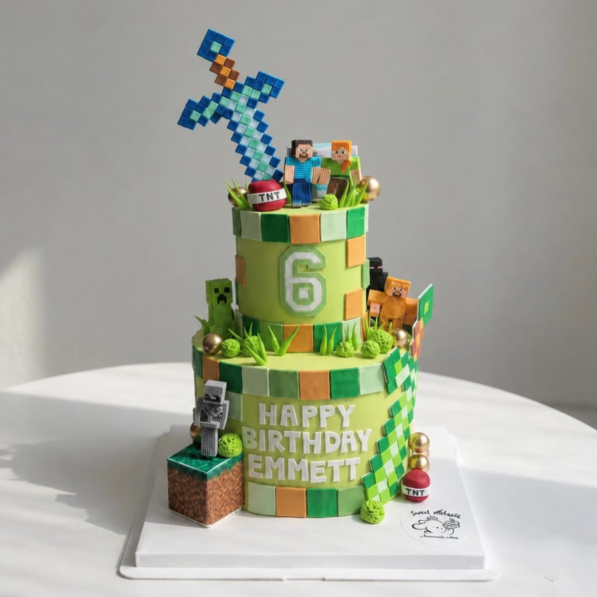 Minecraft Adventure Cake