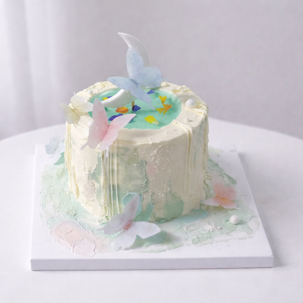 Butterfly Pond Dream Cake