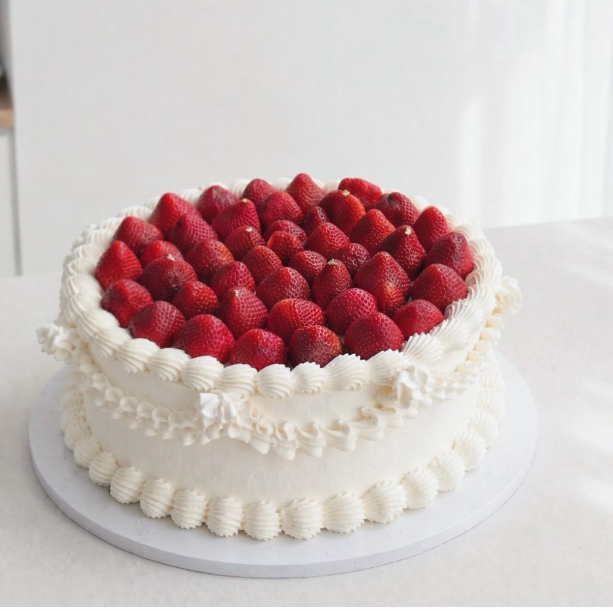 Strawberry Vintage Cake