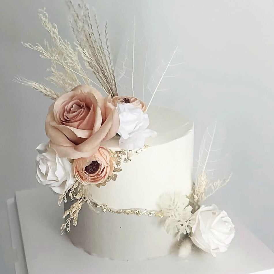 Artistic Floral Cake