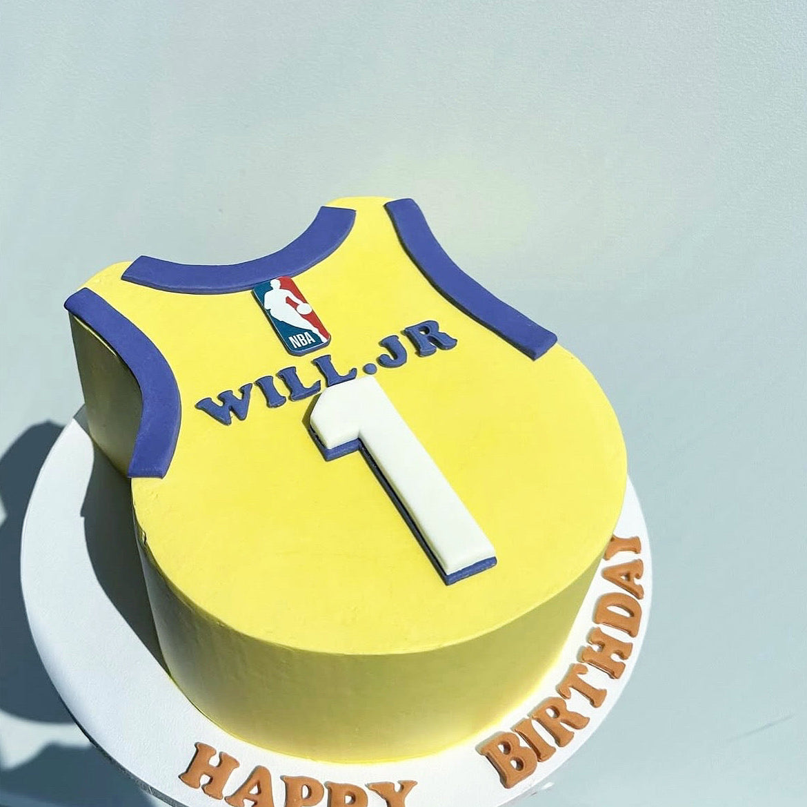 Basketball Jersey Cake