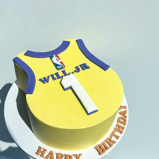 Basketball Jersey Cake