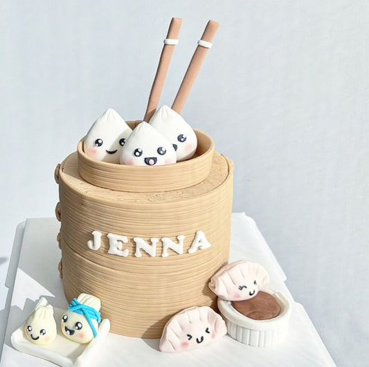 3D Dumplings Cake