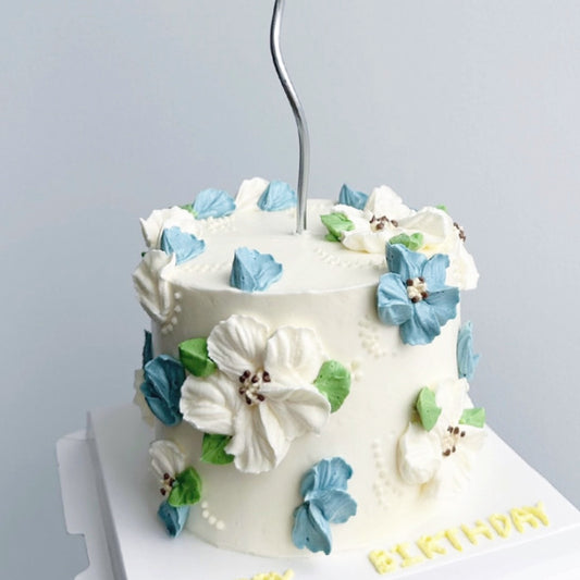 Buttercream Summer Floral Cake