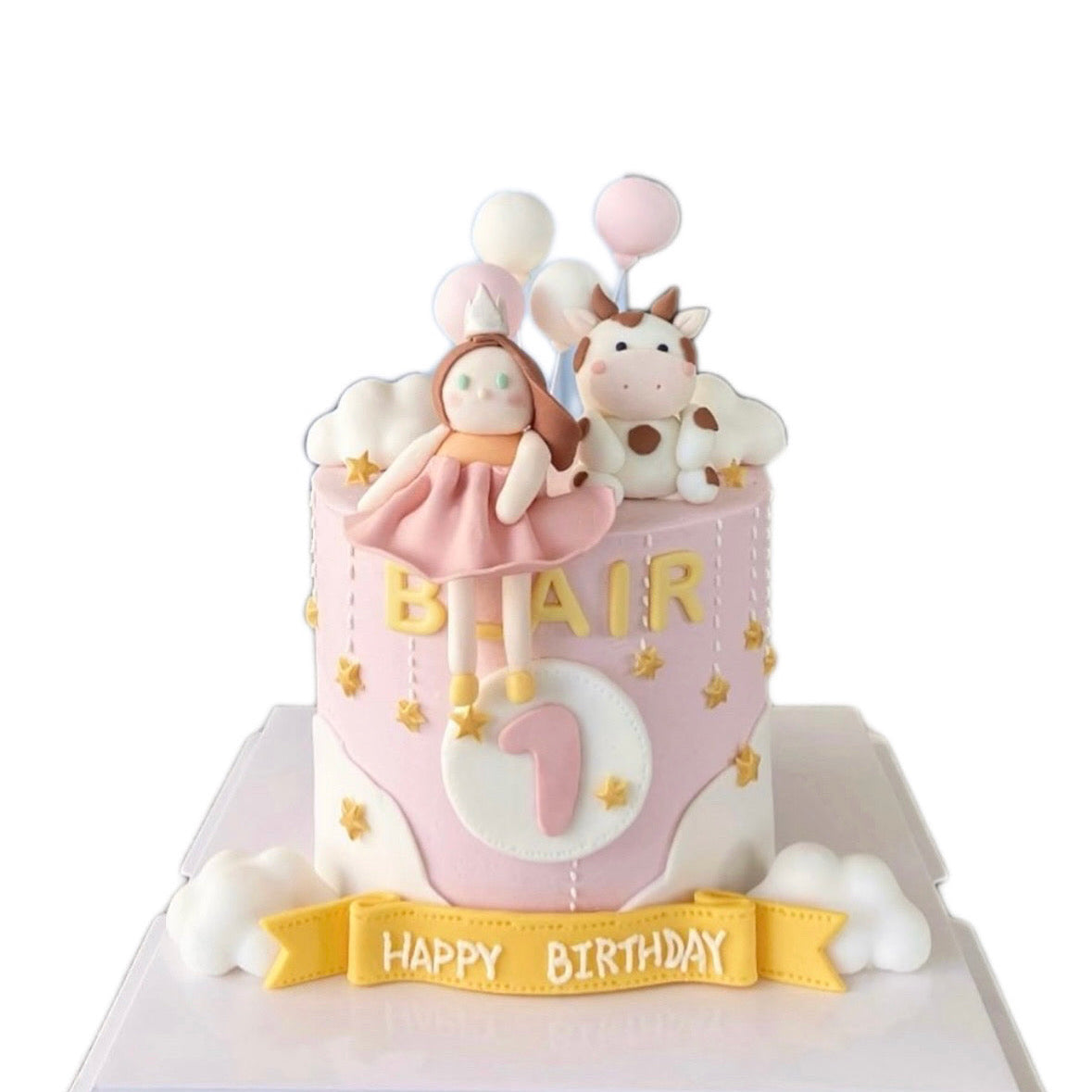 Baby Girl Cake