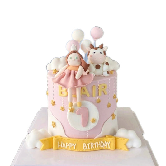 Baby Girl Cake