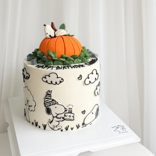 Snoopy Cake