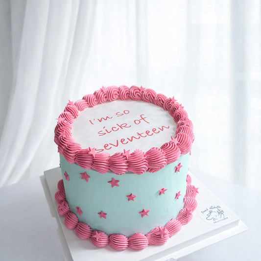 Burn & Glow Seventeen Cake