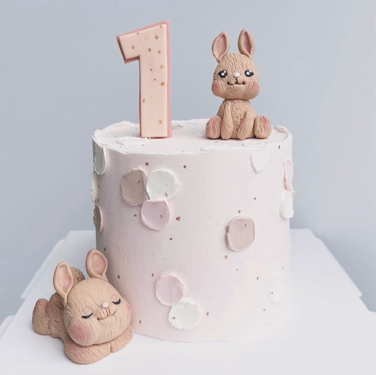 Baby bunnies cake