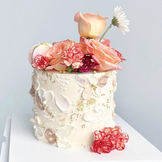 Floral Painting Cake