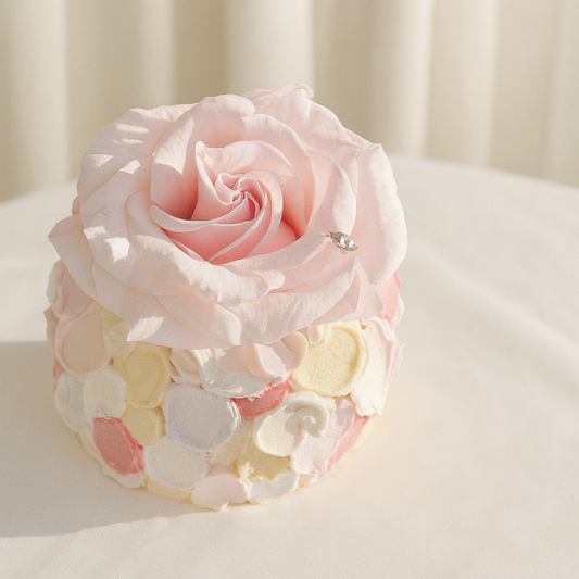 Blush Rose Cake