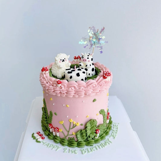 Farm Friends 3D Cake