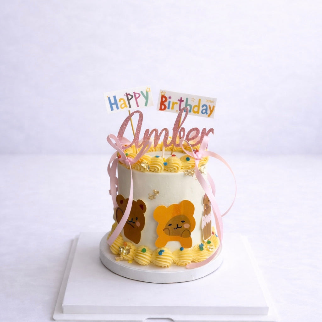Sweet Teddy Celebration Cake