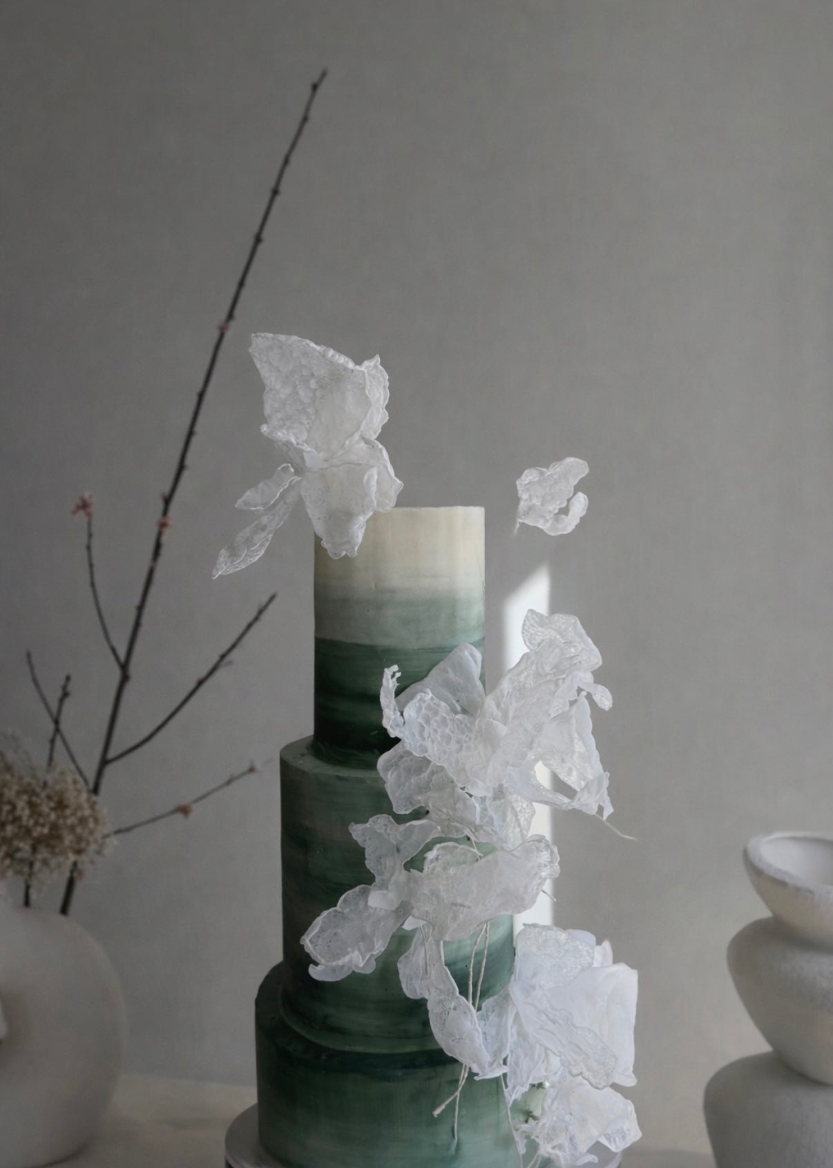 Evergreen Muse Wedding Cake