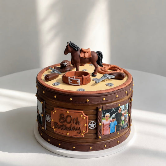 Western Memories Cowboy Cake