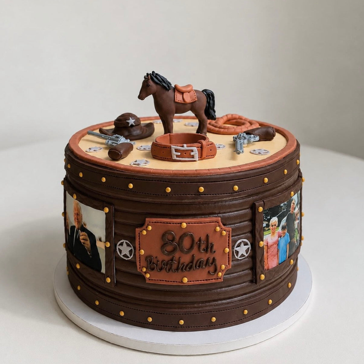 Western Memories Cowboy Cake
