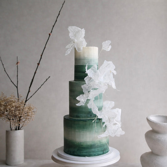 Evergreen Muse Wedding Cake