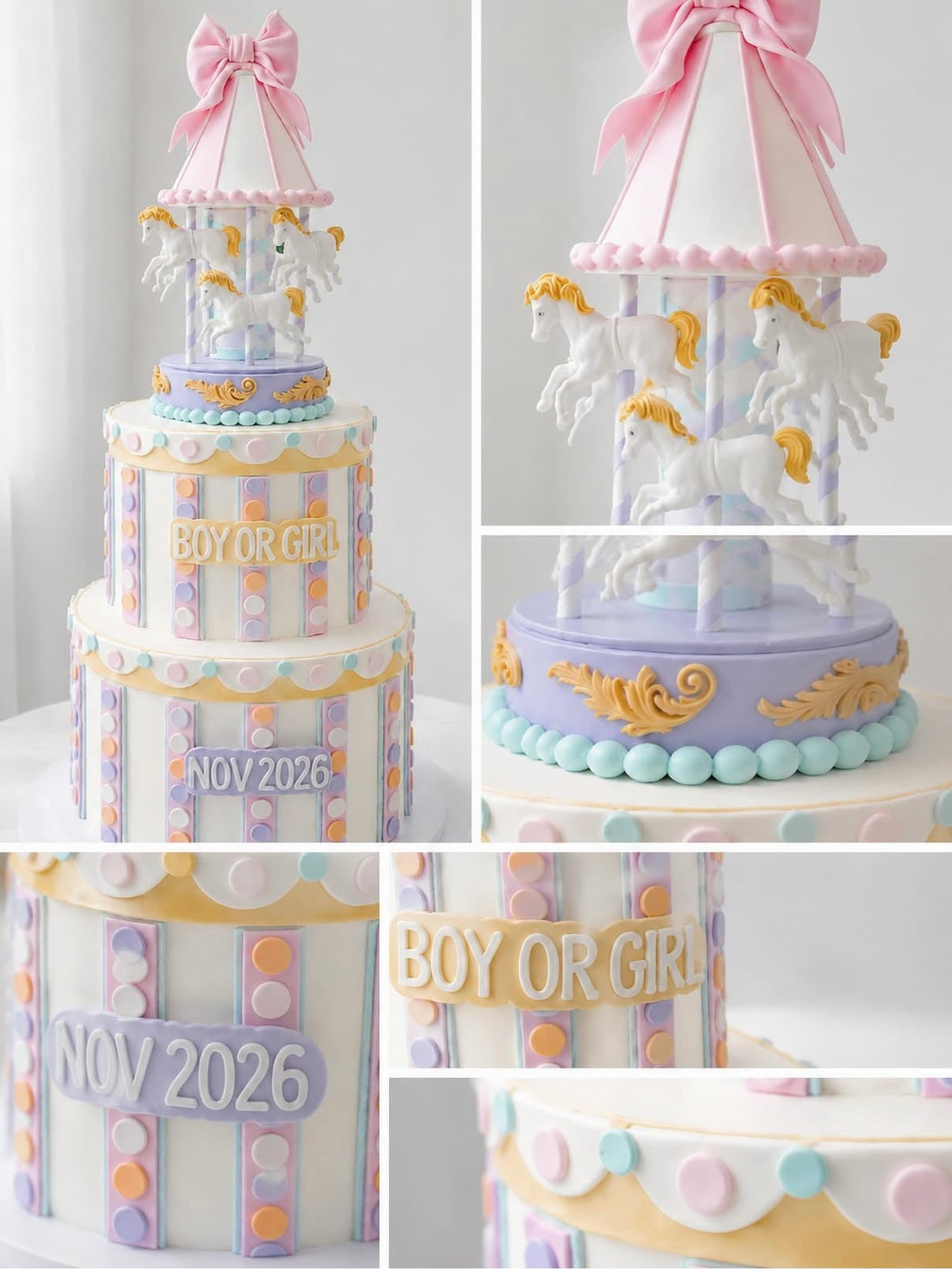 Carousel Dream Cake
