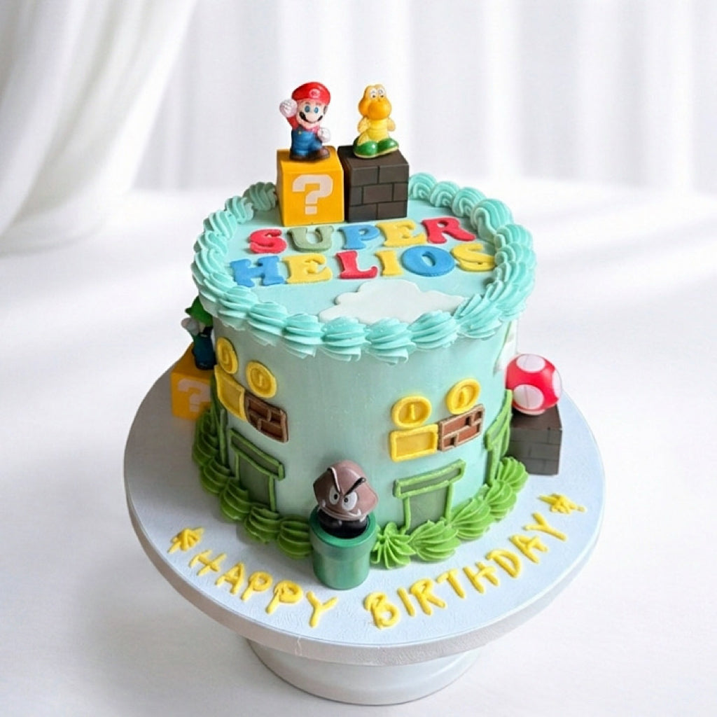 Super Mario Adventure Cake
