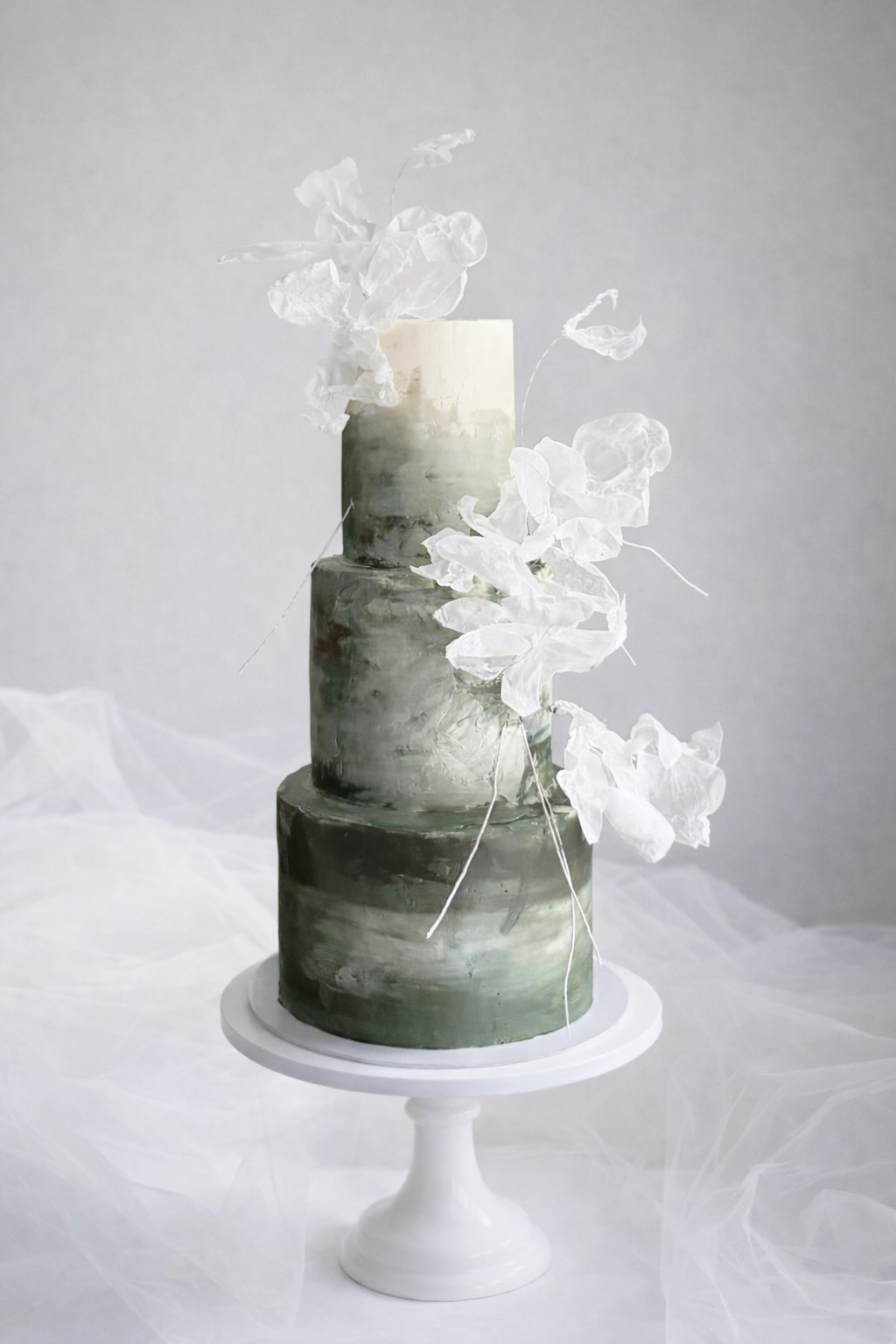 Evergreen Muse Wedding Cake