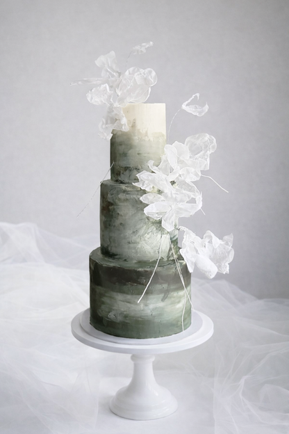 Evergreen Muse Wedding Cake