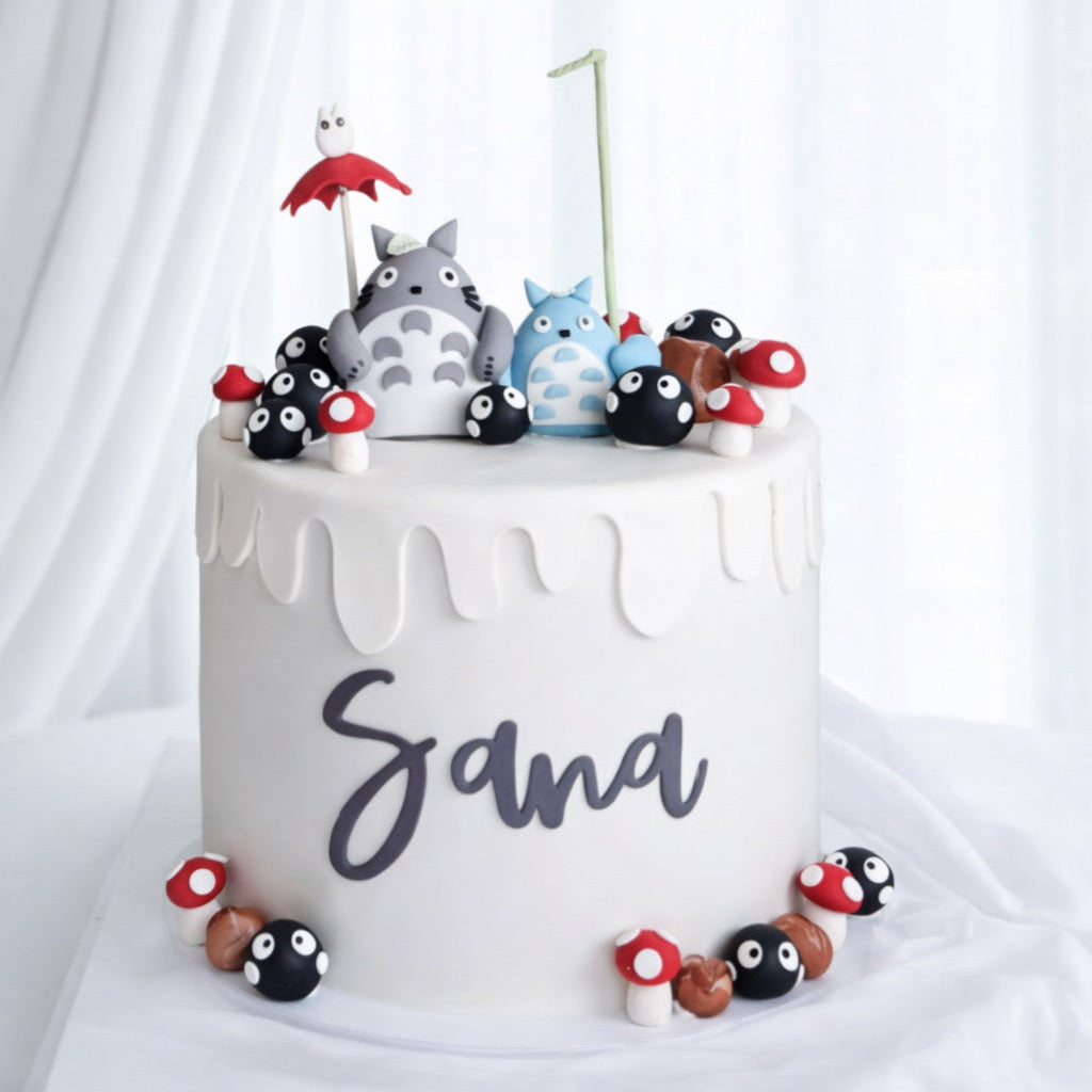 Totoro’s Little Forest Cake