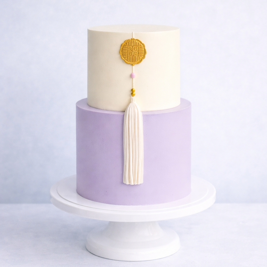 Korean Lavender Dohl Cake