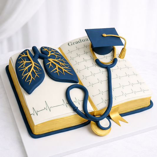 Med Graduation Cake