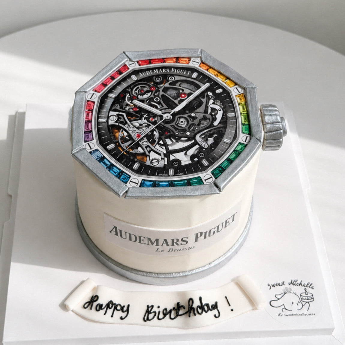 Audemars-Inspired Watch Cake