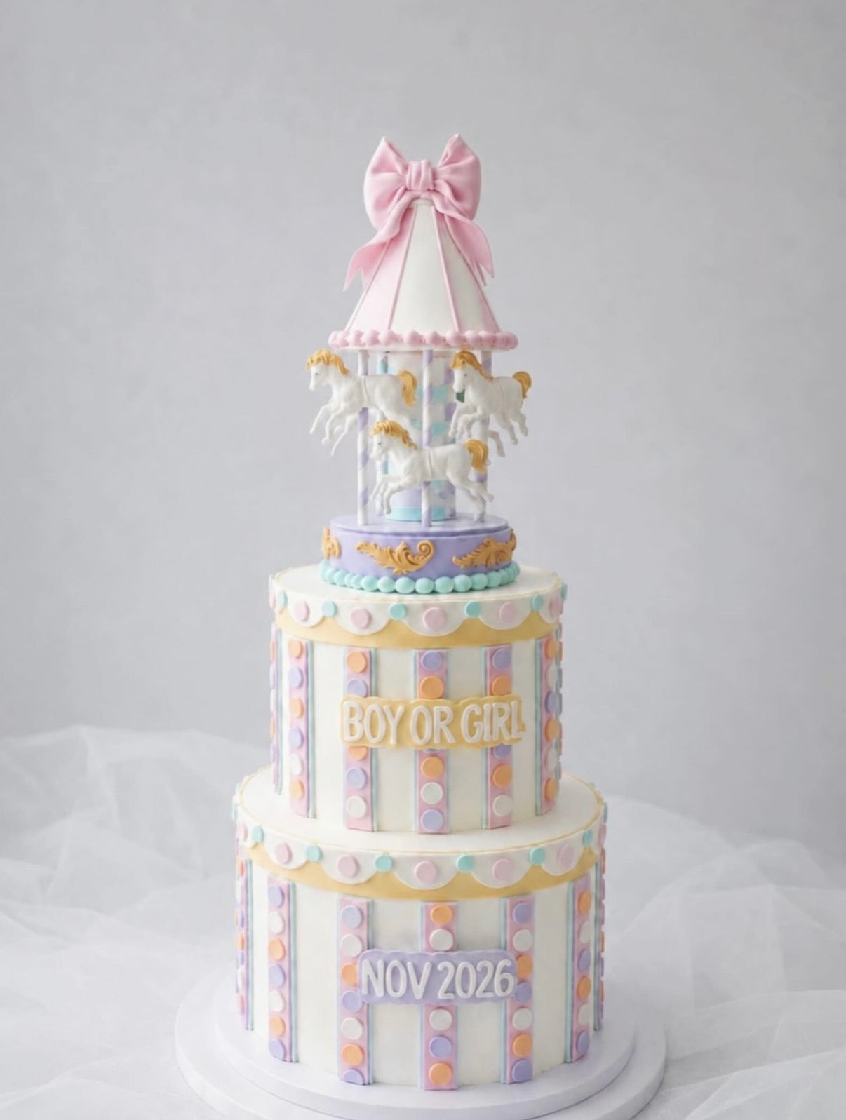 Carousel Dream Cake