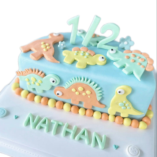 Baby Dinosaur Cake