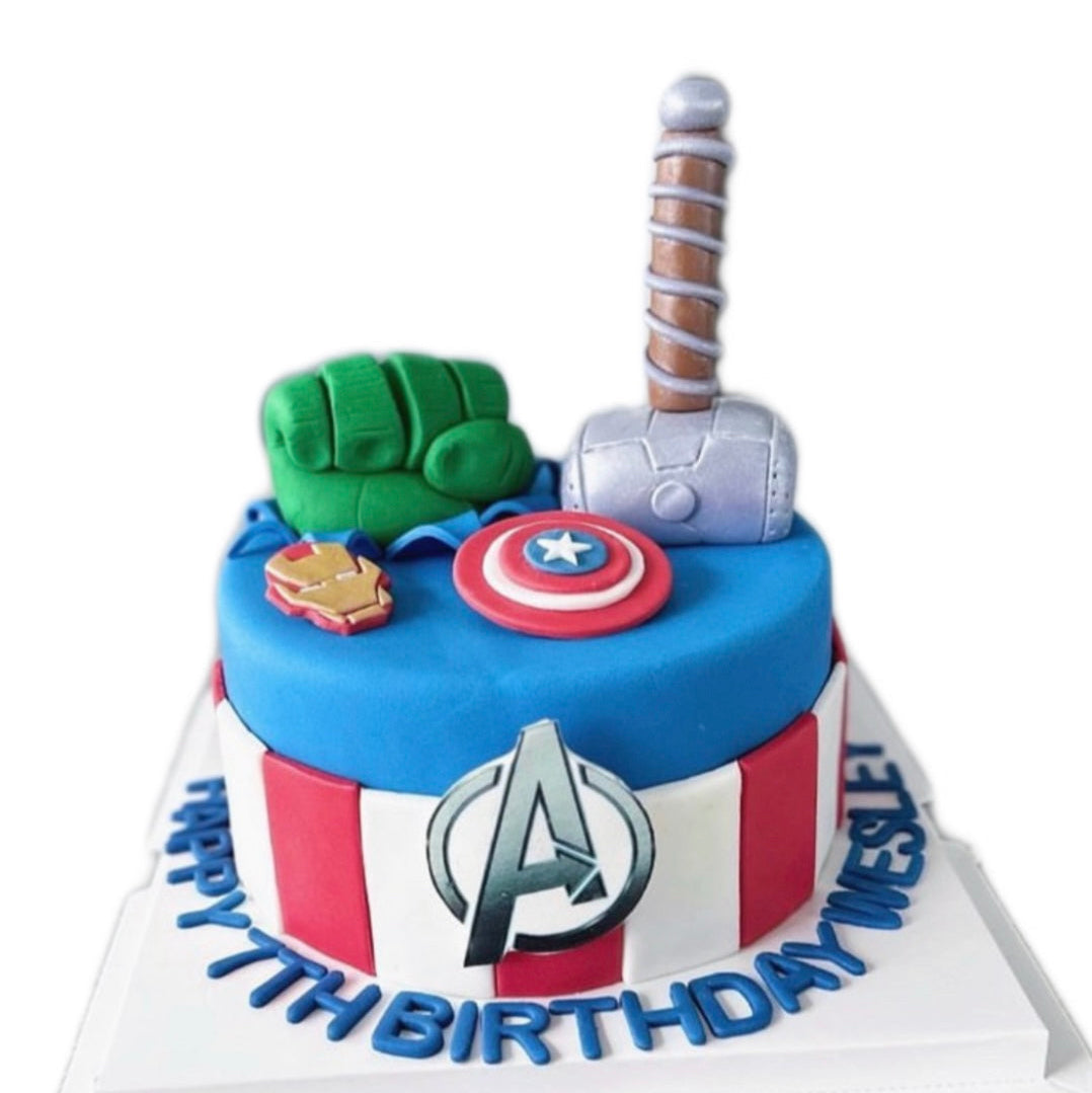Avengers Hero Cake