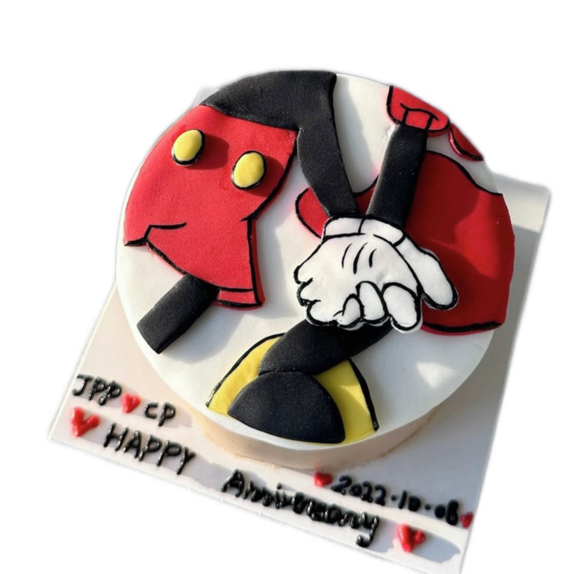 Mickey&Minnie Love Cake