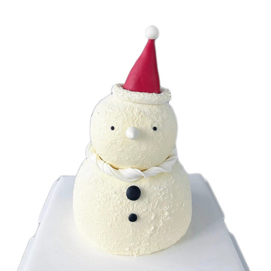 3D Snowman Cake