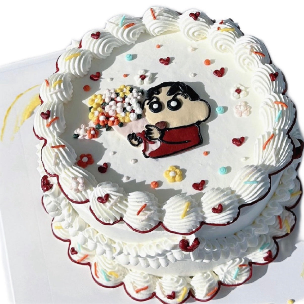 Happy Shin-Chan Celebration Cake