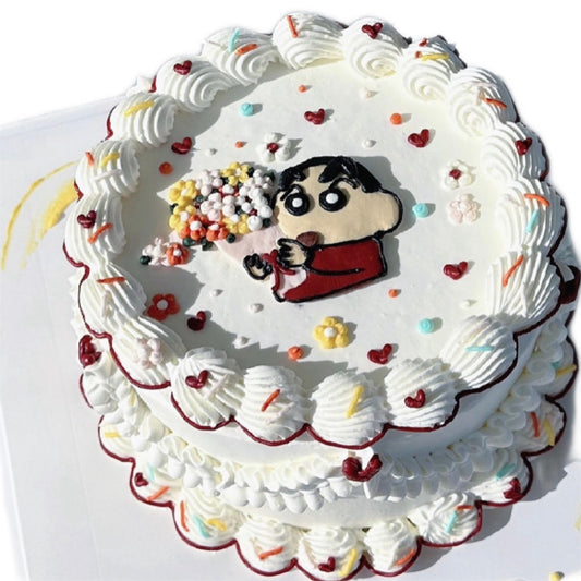 Happy Shin-Chan Celebration Cake