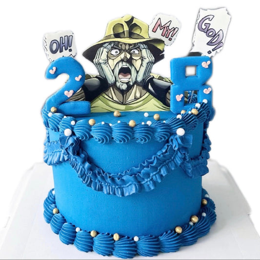 Jojo’s Bizarre Adventure Birthday cake