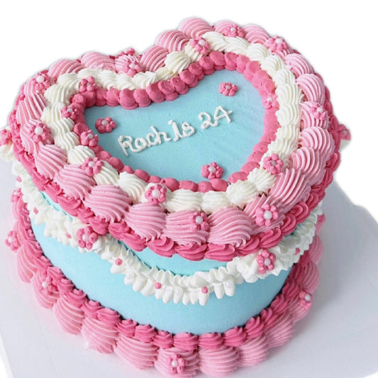 Barbie Heart Cake