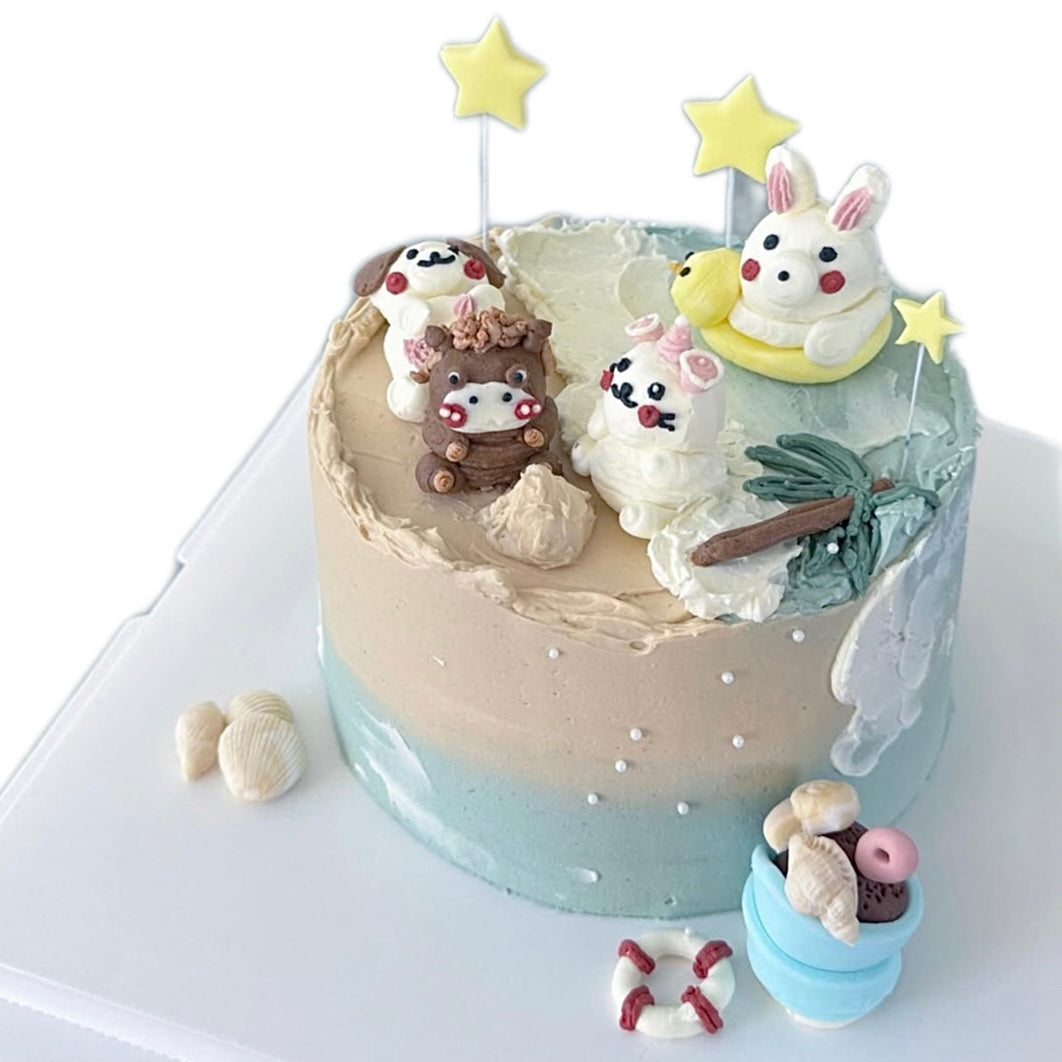 Animal Island Cake