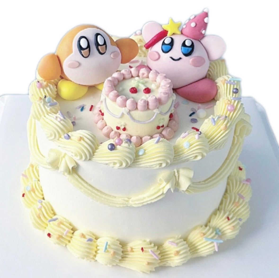 Kirby Adventure Cake