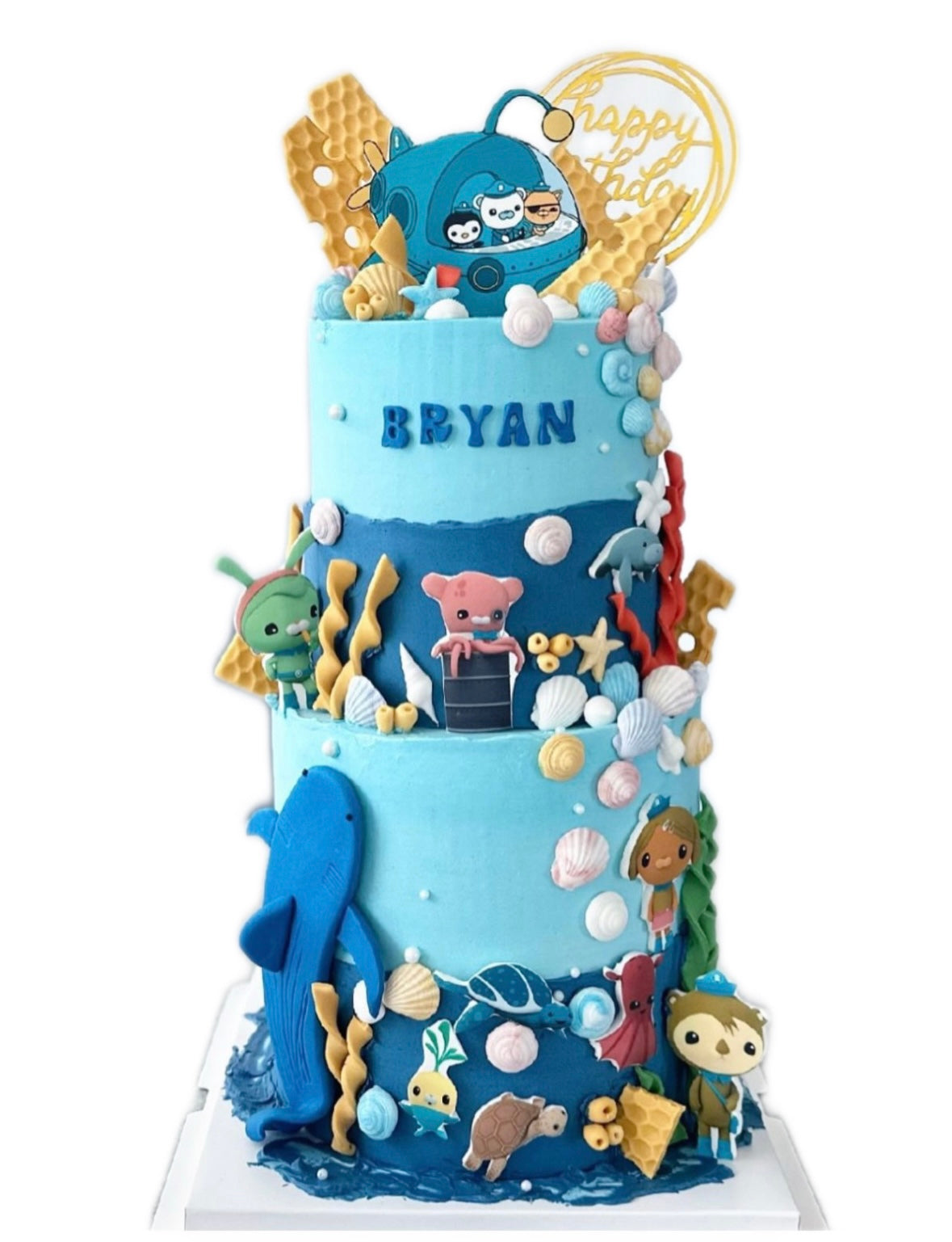 Under the Sea Adventure Cake