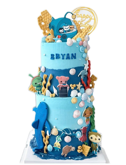 Under the Sea Adventure Cake