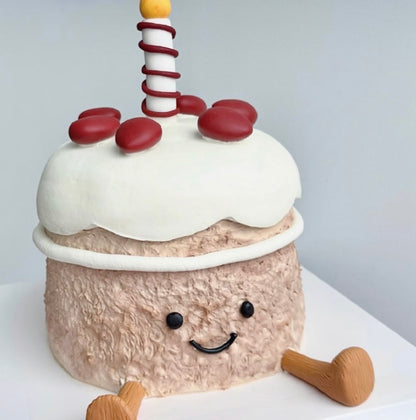 Furry Jellycat Birthday Cake