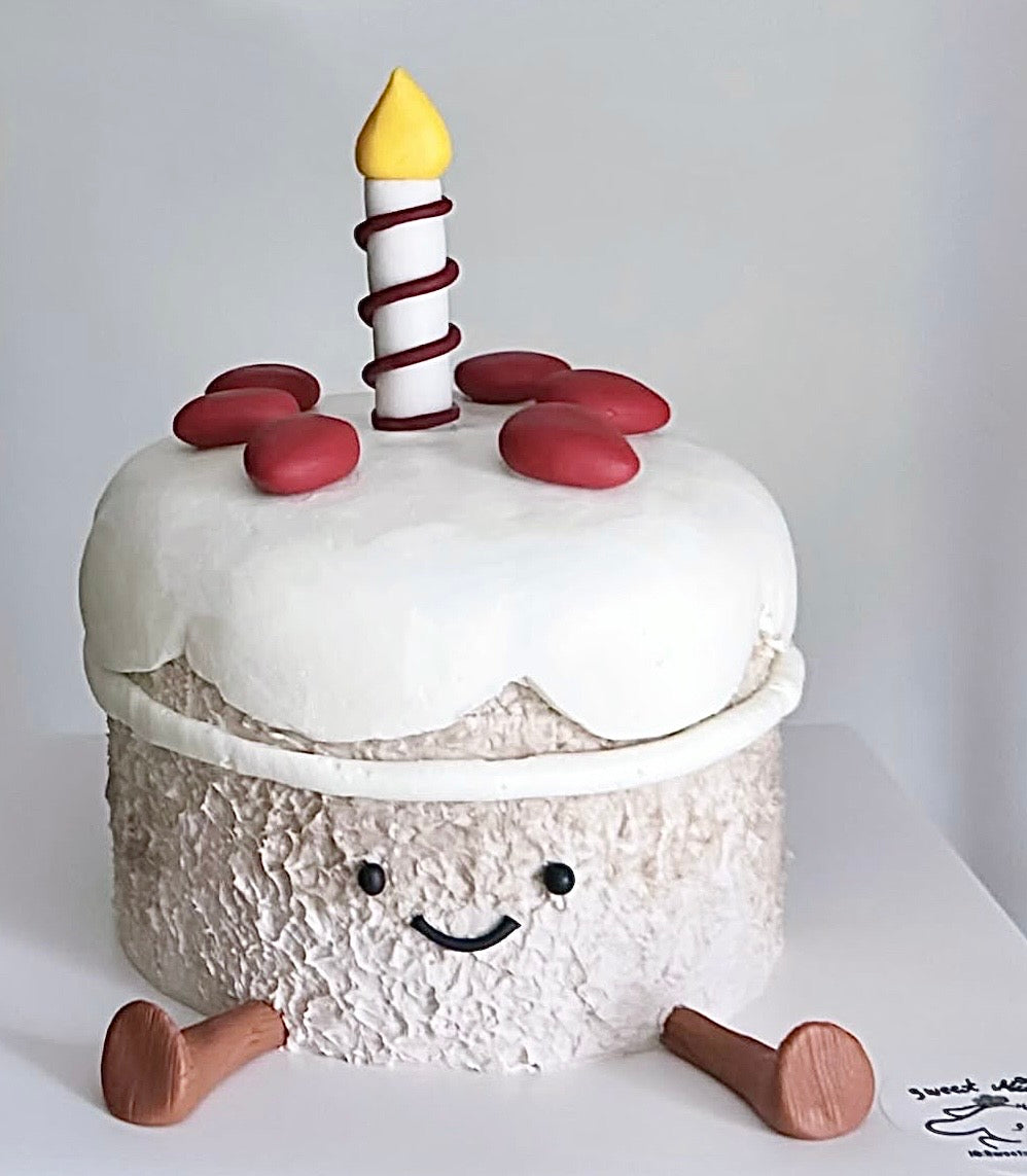 Furry Jellycat Birthday Cake