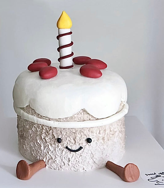 Furry Jellycat Birthday Cake