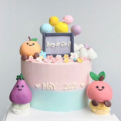Jellycat Gender Reveal Cake