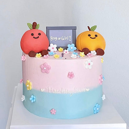 Jellycat Gender Reveal Cake